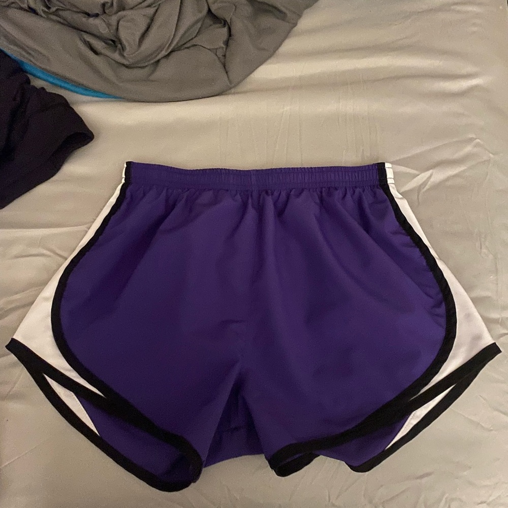 purple shorts
